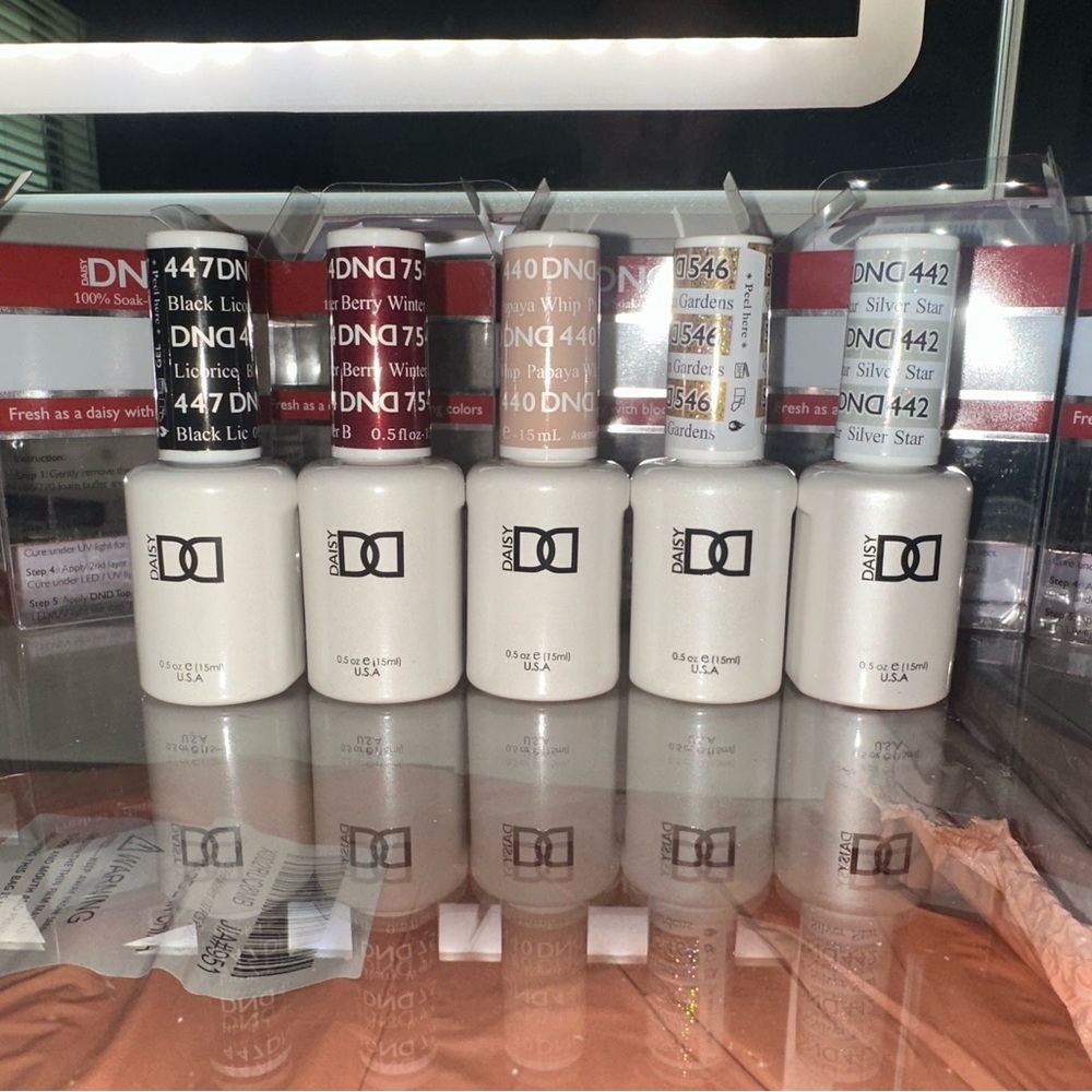 Set of 10 DND Matching Gel/Laquer